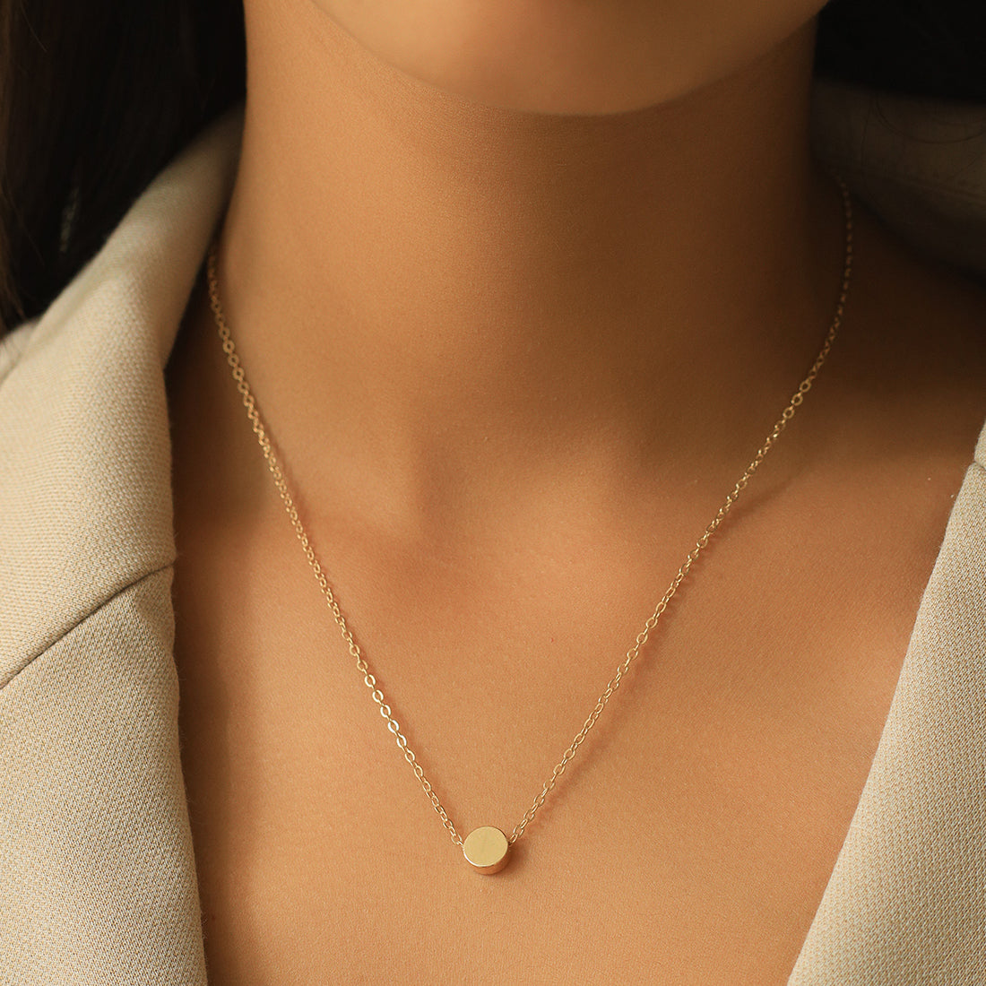 Minimalist on sale chain necklace