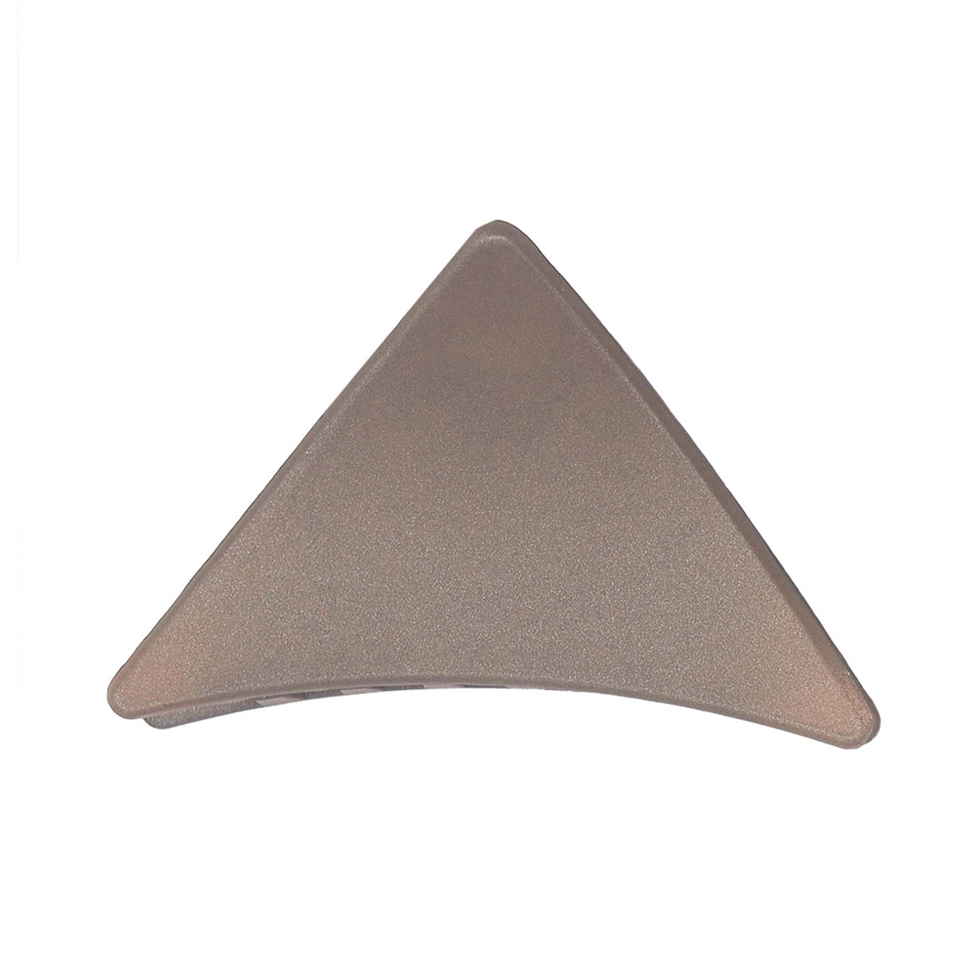 Ayesha Set of 2 Triangle Shaped Hair Clutches: Brown and Black