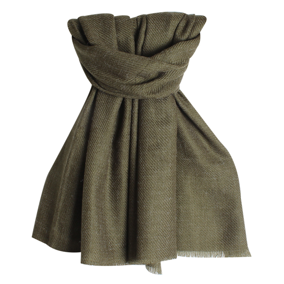 Buy AYESHA Contemporary Solid Black Wool Winter Scarf